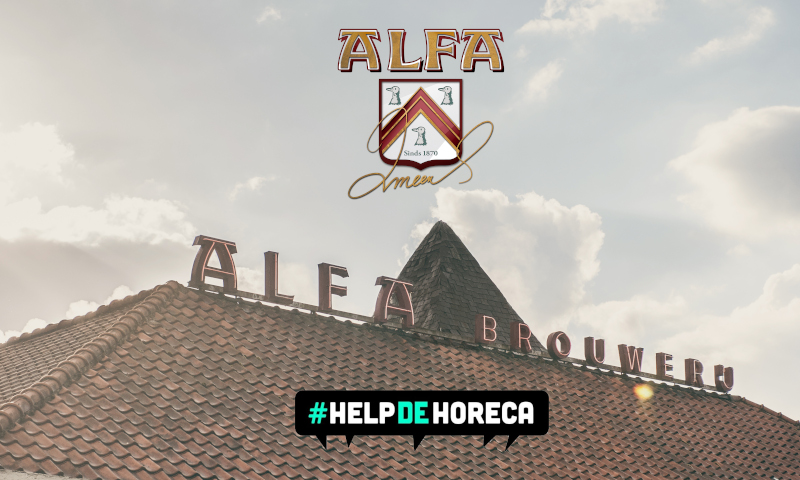 Alfa Bier helpt de Horecaondernemers